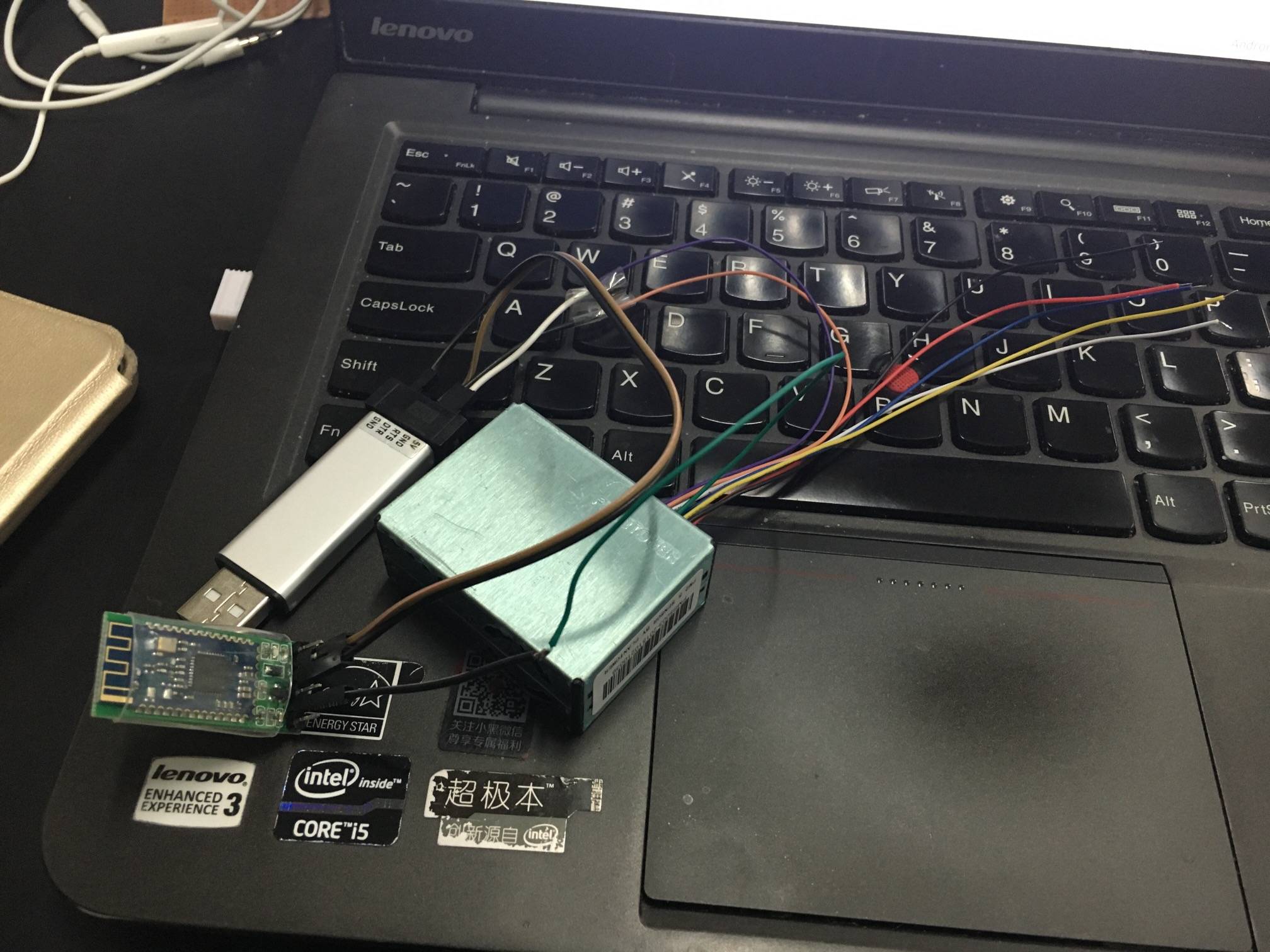 蓝牙连接传感器